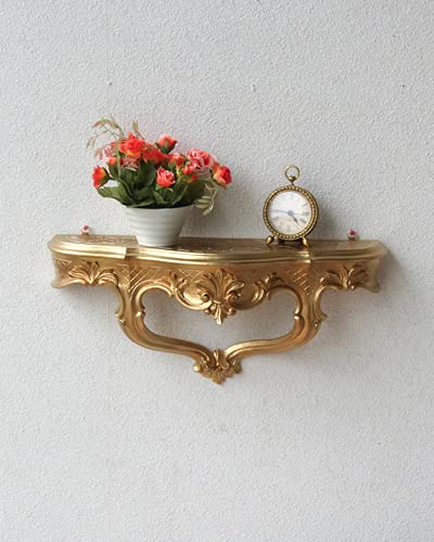 Amazon｜ゴージャス イタリア製 ウォールコンソール ゴールド